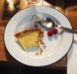 Luke Mangan's delicious lemon tart